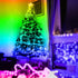 25ft, RUISHINE Battery Powered LED Strip Lights Battery Operated LED Light Strip Color Changing Music Sync App Remote