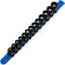 CASOMAN 13PCS 3/8"Drive Magnetic Socket Set, Shallow, 6-Point, Metric, 7mm to 19mm,