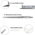 Mr. Pen 0.7 Mechanical Pencil - 2 Pack with Lead and Eraser, Automatic Pencil for School