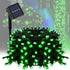 Taoushuleng Solar String Lights Outdoor, Blackish Green Wire, 40ft 100 LED with 8