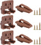 Drawer Slides and Guides, 3Pack Plastic Replacement Part for Center Mount Drawer Slides Track Guide Glide