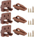 Drawer Slides and Guides, 3Pack Plastic Replacement Part for Center Mount Drawer Slides Track Guide Glide