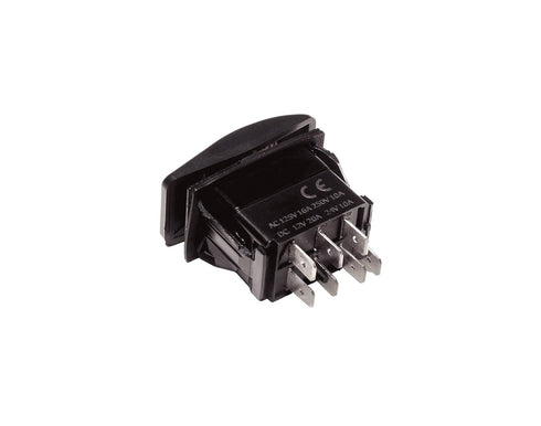 Progressive Automations Rocker Switch Non-Momentary - 20A - Red LED - Waterproof
