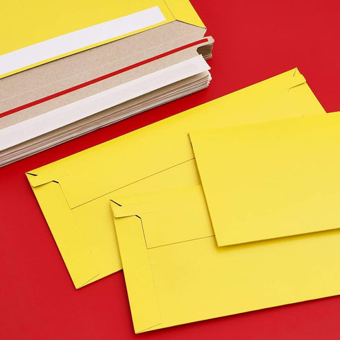Yellow Tear-Strip Envelopes (48 Pack)
