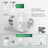 200FT E26 E27 Bulb (2 1 Remote Control Light Socket, Range Wireless Light Switch, Remote Light Socket for Pull Chain