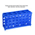 uxcell 4 Way Tube Rack Polypropylene 80-Well Blue for 0.5ml, 1.5ml, 1.8ml, 10ml, 15ml, 50ml