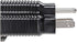 NEMA 5-15P to 5-15/20R Adapter, 15 Amp Household Plug to 20 Amp T-Blade Female Adapter