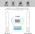 8.2mhz 1000 Security Tags Soft Labels Sticker, pcs Retail Anti-Theft Equipment Prevention EAS System
