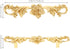 148mm Abaodam Brass Cabinet Handle Double Hole Metal Pulls for Dresser Drawer Kitchen Cupboard Door Knobs Hardware
