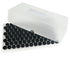 ALWSCI Sample Vials, 19 mm x 65 mm, 3 dram Clear Borosilicate Vials, Pack of 100 with Screw Caps