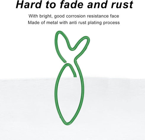 Office Paper Clips, 100 Pcs, Beautiful Electroplating Process Set for Fastening (Fish)
