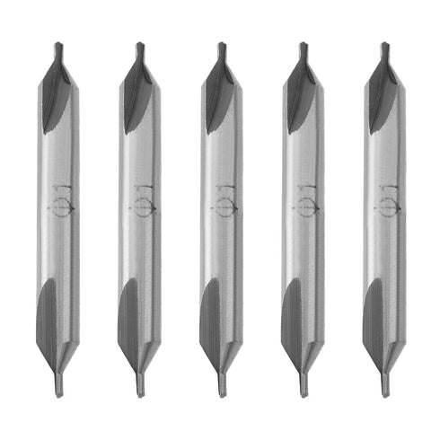 Utoolmart 10 Pcs Center Drill Countersink Lathe Bit Mill Tool - Combined Drills and Countersinks Set Tool