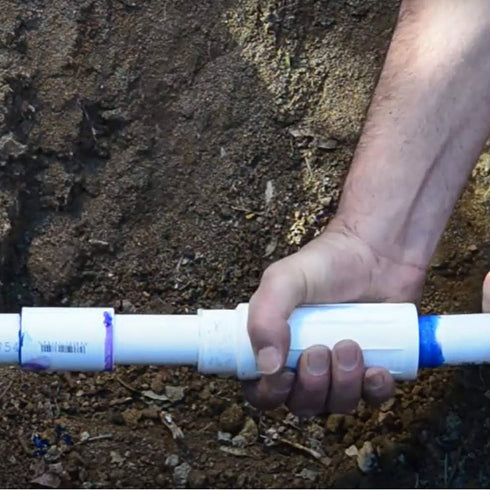 NDS 118-25 Pro-Span PVC Expansion Repair Coupling for Broken or Cracked In-Ground PVC Pipes, 2-1/2-Inch