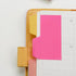 NUOBESTY 1 Pack of 90Pcs 6-Color Divider Sticky Notes, Writable and Repositionable Index Papers
