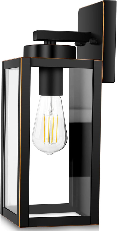 BesLowe Outdoor Wall Light Fixtures, Exterior Waterproof Wall Lanterns, Porch Sconces Wall