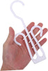 12pcs Closet MAGICLULU Plastic Shoe Drying Hangers Slipper Display Rack Shoes Hanging Rack Extended Hooks for Home