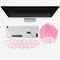 Pink Cloud Gel Wrist Rest for Keyboard and Mouse, Ergonomic Mouse Pad