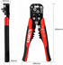 5 in 1 Self-Adjusting Wire Stripper Cutter, Multi-Functional Tool for 10-24 AWG