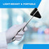 DH-3692-10 Pack 10 Hammers Hammers, 7.5" Primacare of Taylor Neuro with Stealth Black Heads, Stainless Steel Percussion