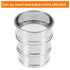 PATIKIL 1000 Mesh Lab Sieve, 4" Diameter Test Sieve, 304 Stainless Steel Wire Cloth for Industrial Laboratory