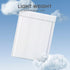 Metronic 6x10 Bubble Mailers 50 Pack, Self-Seal & Waterproof Padded Envelopes for Shipping, White