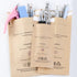 100 Self-Sealing Cleaning Pouches, Dry Heat Autoclave Kraft Paper Bags for Dentist Tools and Nail Art Supplies