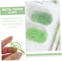 STOBOK 30pcs Colored Paper Clip File Folders, Leaf Shaped Paper Clips for School and Office Supplies