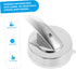 2pcs Silver Portable Grab Bars for Bathroom Easy Installation Weight Capacity for Seniors and Disabled Safe Support