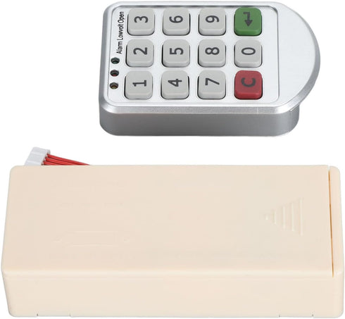 Digital Electronic Coded Lock Keyl Entry Cabinet Password Lock Keypad Lock for Wardrobe Shoe Cabinet Bedside Table