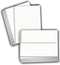 Hamilco White Cardstock Paper, Flat Cards with Envelopes 5.5" x 8.5", 100