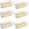 KAKEMONO G4 LED Bulb 4W 2700K Warm White Bi-Pin T3 JC Type 12VAC/DC for Outdoor Landscape Deck Lights, Pack of 6