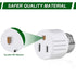 Outlet Light Socket Adapter, E26 Light Bulb to Outlet Socket Converter, Light Bulb Plug Adapter for Porch Light,