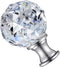 ULDIGI Crystal Lamp Finial Knob Chic Light Decoration with Threaded Base Durable and