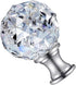ULDIGI Crystal Lamp Finial Knob Chic Light Decoration with Threaded Base Durable and