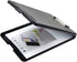 OFFIDIX A4 Plastic Folder Clipboard - Foldover Clipboard for School, Home, and Office (Black)