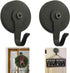 2-Pack Magnetic Wreath Hanger, Place One Magnet on Either Side of Glass or Use Separately on Metal Steel Door