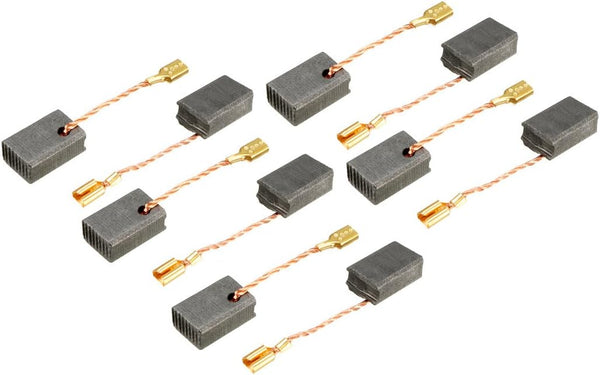 uxcell Carbon Brushes for Electric Motor, 14mmx9mmx6mm, Power Tool Replacement Repair Part 10pcs