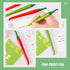 Operitacx 60 pcs Adorable Vegetable Cartoon Sign Pens, Pepper Chili Modeling, Home Portable Prize Writing Inks