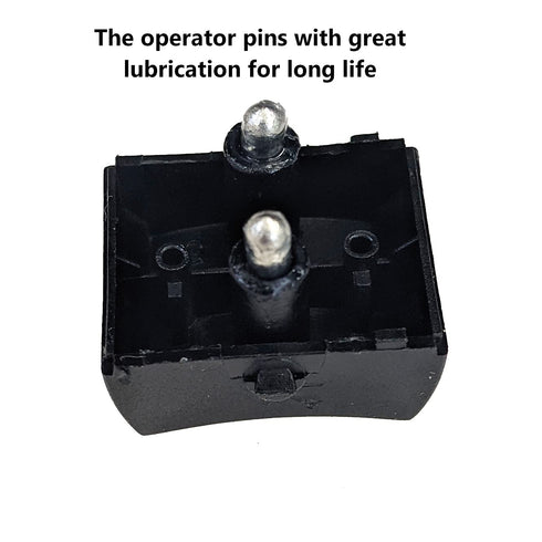 IndusTec Wired 20A 12V DC Motor Polarity Reversing Rocker Switch, 3 Position DPDT Momentary Automatic Reset