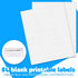 HERKKA 60 Pack Extra Capacity Hanging File Folders, Reinforced Letter Size, 3 Inch Expansion, Adjustable Tabs, Assorted