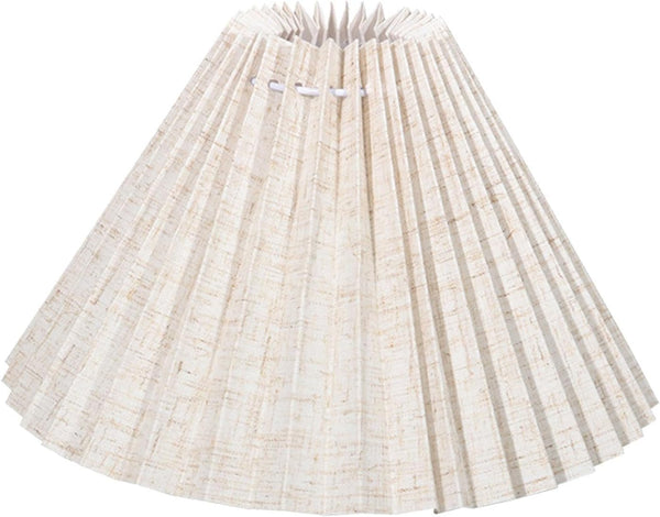 Ioensy Replacement Pleated Lampshade for Table Lamp, Lampshade for Dining Room Or Hotel,
