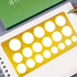 Utoolmart Geometric Drawing Template Measuring Ruler 30cm for Engineering Drafting, Building Office Supplies