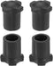 uxcell 4Pcs Camping Chair Foot Covers, 0.51 Inch Plastic Table Legs Feet