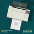 EnDoc #8 Double Window Envelopes Self Seal - Security Check Envelopes - 100 Count for QuickBooks Checks, Privacy Tinted