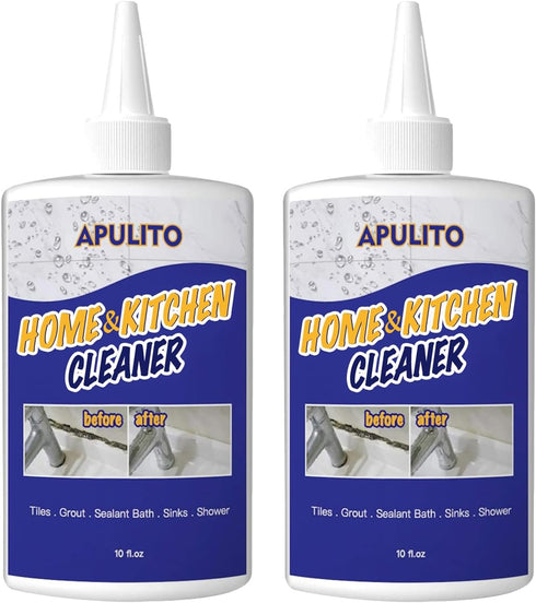 APULITO Household cleaner Gel for Bathroom Shower Kitchen Tile Sink Countertop 10