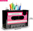 YXQ Fun Tape Dispenser, Unique Novelty Pen Dispenser, Cool Retro Desk Accessories, Pink