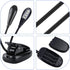 360Flexible Joyzan Music Stand Light, Clip on LED Book Lights Dual Arm Rechargeable Reading Lamp Eye Cared Gooseneck