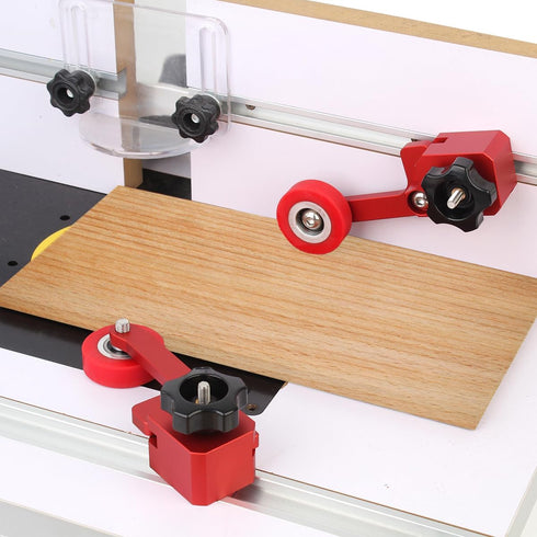 Updated Bearing Roller Featherboards, Precision Stock Guides for Table Saw Router Tables, Band Saws, Woodworking Tools