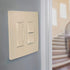 Pass & Seymour RCD33LACC6 15 2-in-1 3-Way (1 Count) Legrand radiant Amp Combination Decorator Rocker Light Switch, Two