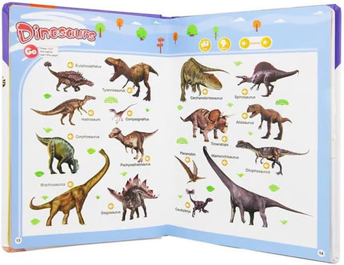 BLOCKv 470+ 100 Set) My First English Words Sound Book Words, Audio Books for Kids Book English Learning Talking